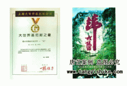 河北平山天桂山景区摩崖石刻香港回归《归》字